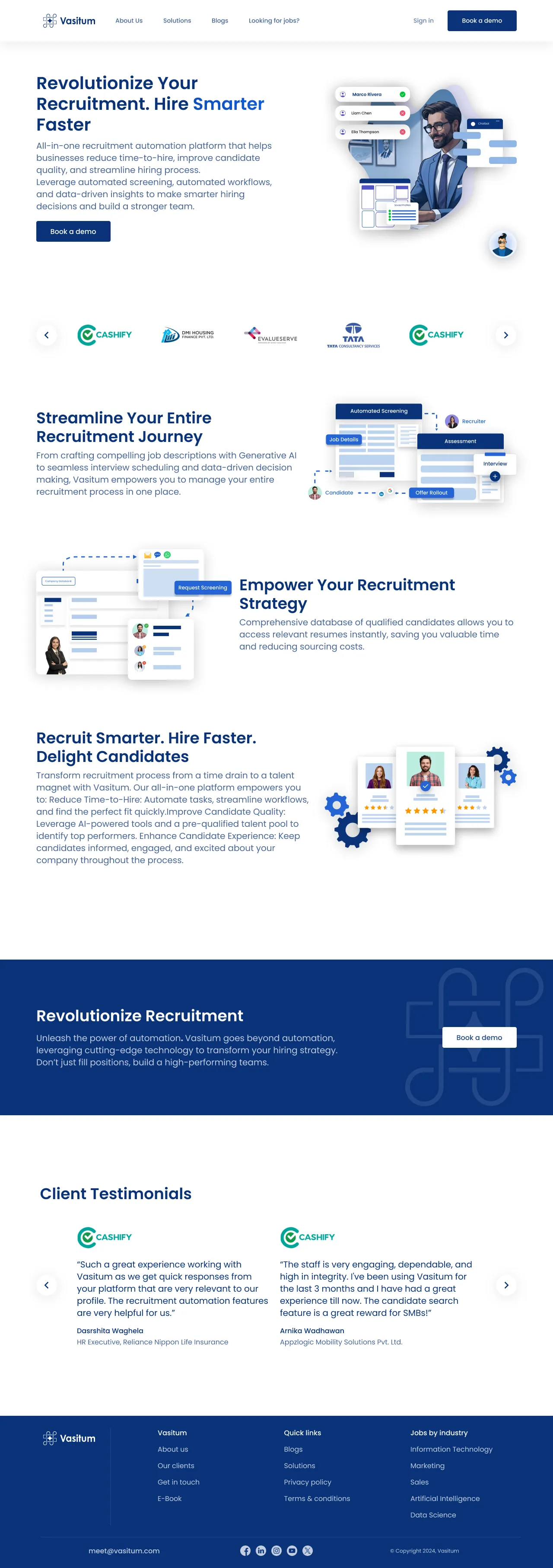 Final Landing page